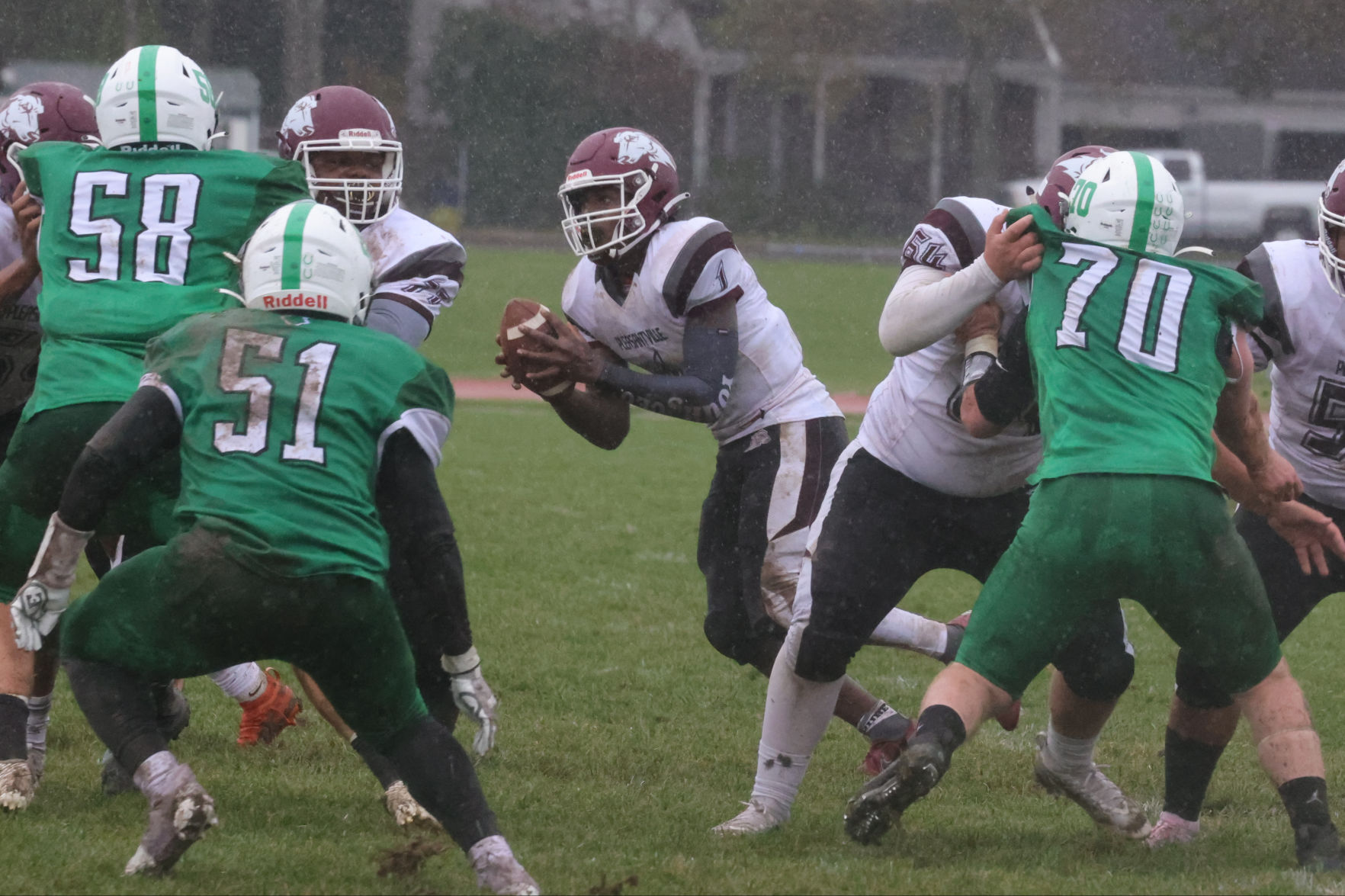 Pleasantville vs Mainland football